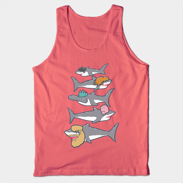 Shark Doos Tank Top by nickv47